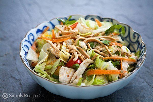 Chinese chicken salad Chinese Chicken Salad Recipe SimplyRecipescom