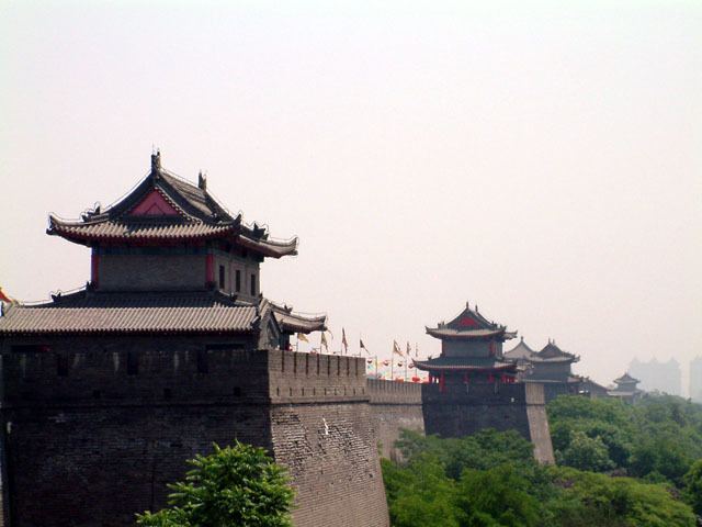 Chinese city wall