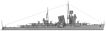 Chinese cruiser Ping Hai Ning Hai light cruisers 19321937 Peoples Liberation Army Navy