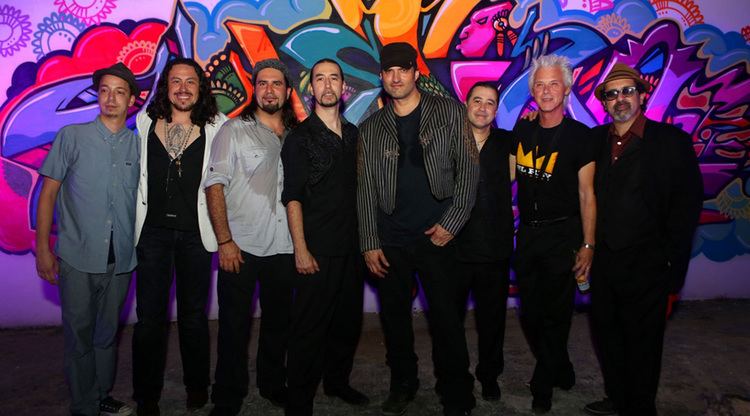 Chingon (band) Chingon Band with Robert Rodriguez Concert Miami Design District