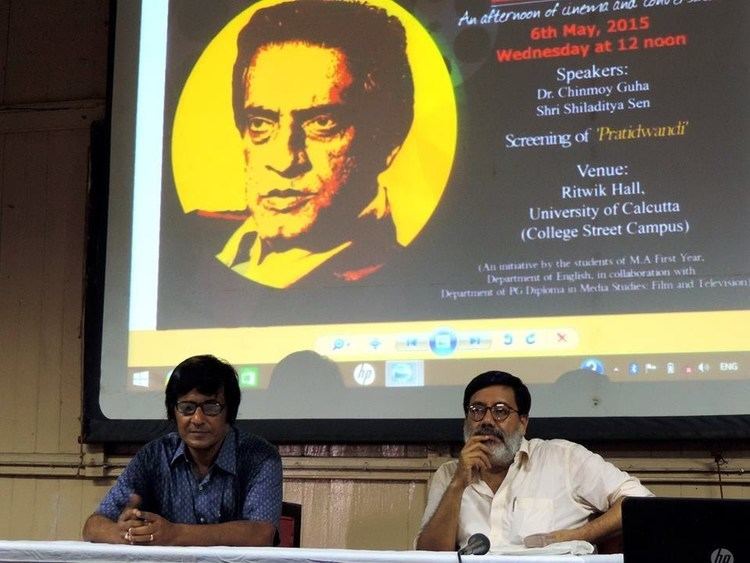 Chinmoy Guha Professor Chinmoy Guha and Shiladitya Sen on Satyajit