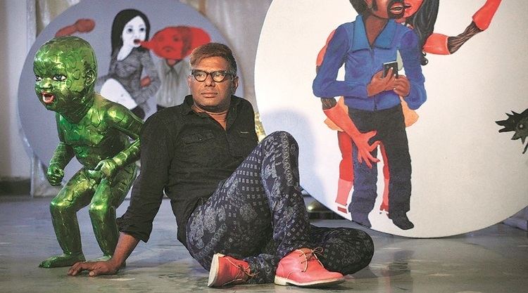 Chintan Upadhyay I39m a provocative artist Artist Chintan Upadhyay builds a narrative