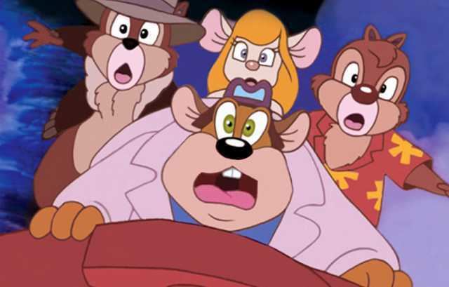 Chip an Dale movie scenes For those of a certain age the cheeky Disney Chipmunks Chip Dale are synonymous with the cartoon series Chip n Dale Rescue Rangers 