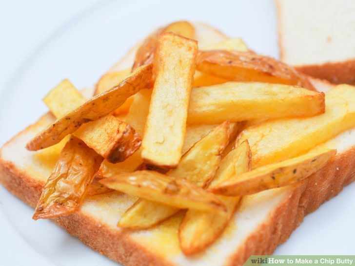 Chip butty How to Make a Chip Butty 4 Steps with Pictures wikiHow