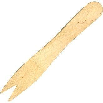 Chip fork Disposable Wooden Chip Fork Pack 1000 great for parties bbqs