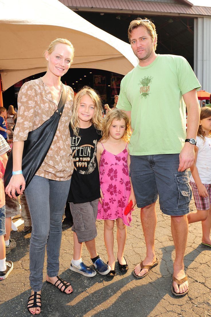 Chip McCaw Amber Valletta and husband Chip McCaw with their son Of