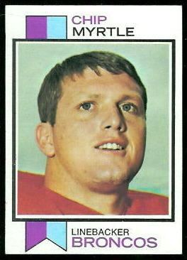 Chip Myrtle wwwfootballcardgallerycom1973Topps269ChipMy