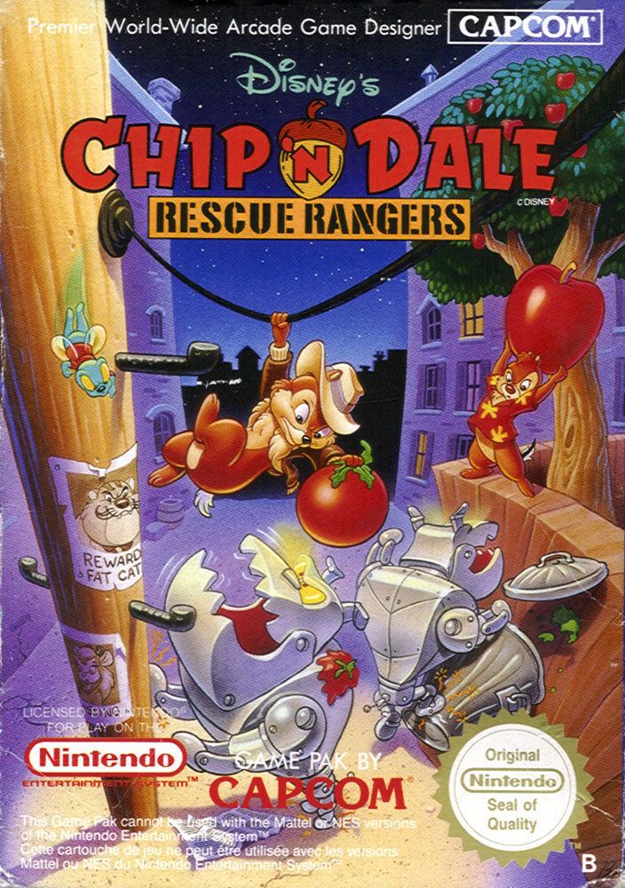Chip 'n Dale Rescue Rangers (video game) wwwmobygamescomimagescoversl45799chipndal