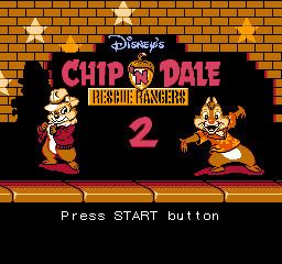 Chip 'n Dale Rescue Rangers (video game) Chip 39n Dale Rescue Rangers 2 USA ROM lt NES ROMs Emuparadise