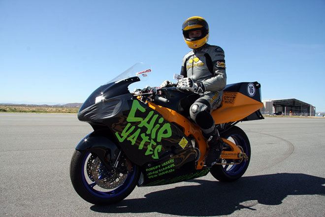Chip Yates Electric Motorcycle Hits 1906 MPH WIRED
