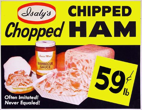 Chipped chopped ham SPECIAL Pittsburgh BBQ Chipped Chopped Ham Sandwich City Slickers
