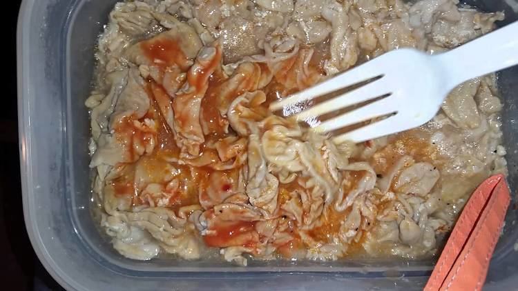 Chitterlings Cooked Chitterlings w hot sauce YouTube