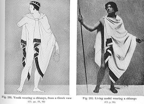 Chlamys Chlamys cloak Crete amp Greece Pinterest Wool Armors and Men