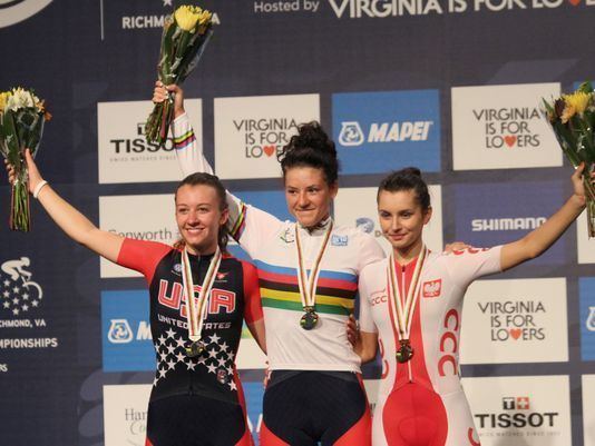 Chloe Dygert Brownsburg cyclist Chloe Dygert wins 2nd gold medal