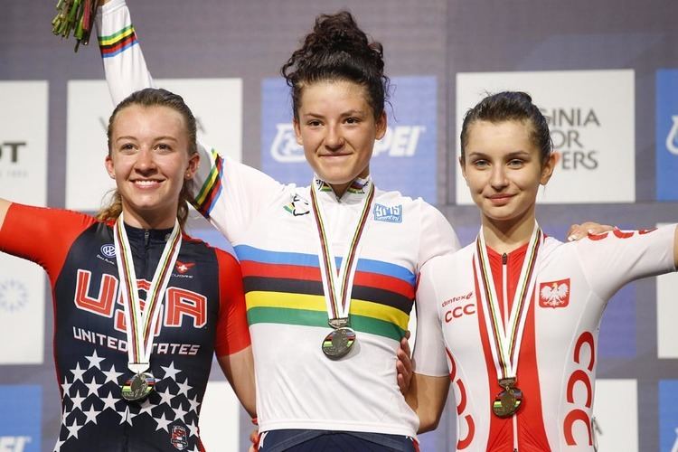 Chloe Dygert Chloe Dygert does the double wins World Champs junior road race and