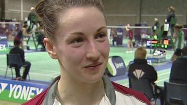 Chloe Magee BBC Sport Chloe Magee secures singles place at London
