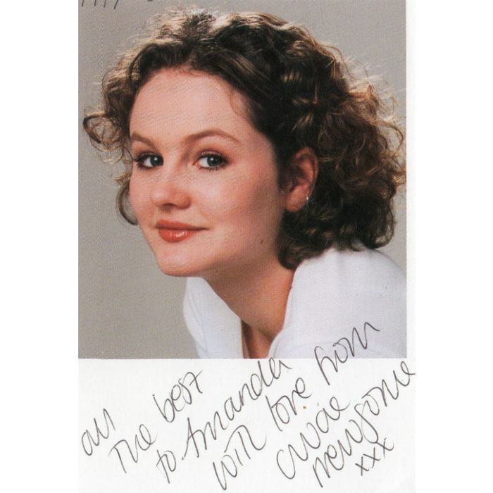 Chloe Newsome PR Card Chloe Newsome Coronation Street Dedicated Handsigned