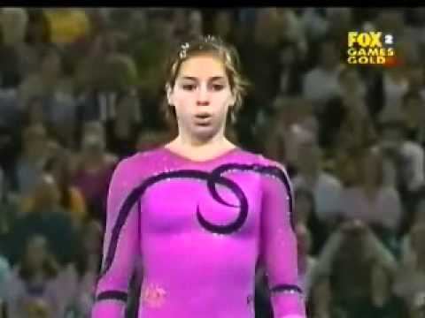 Chloe Sims (gymnast) Chloe Sims 2006 Commonwealth Games Beam All Around YouTube