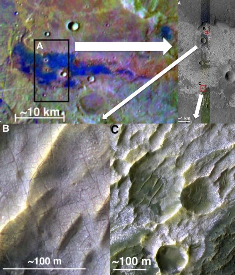 Chloride-bearing deposits on Mars