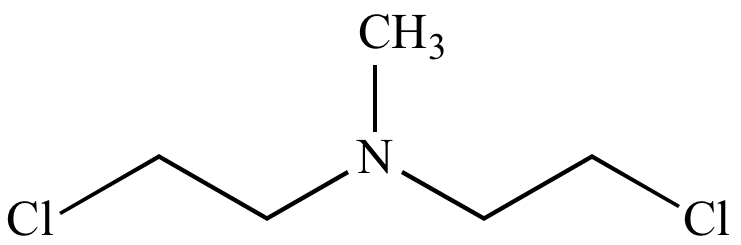 Chlormethine Illustrated Glossary of Organic Chemistry Mechlorethamine