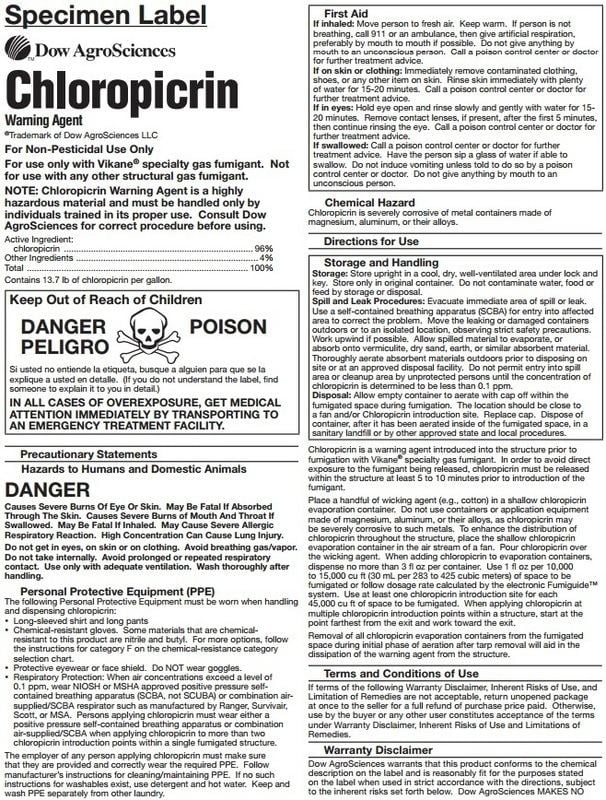 Chloropicrin Articles Chloropicrin Florida Pesticides