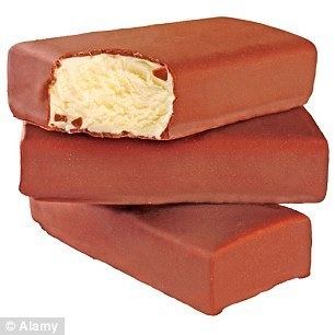 Choc ice The chocice loaded with friendly bacteria that can ward off sore