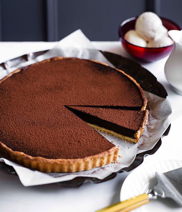 Chocolate tart Chocolate tart Gourmet Traveller