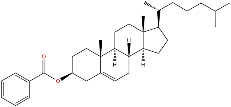 Cholesteryl benzoate cholesteryl benzoate Critically Evaluated Thermophysical Property