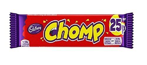 Chomp (chocolate bar) Cadbury Chomp 25p Chocolate Bar 235 g Amazoncouk Grocery