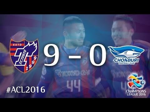 Chonburi F.C. in Asia FC TOKYO vs CHONBURI FC AFC Champions League 2016 Playoffs YouTube