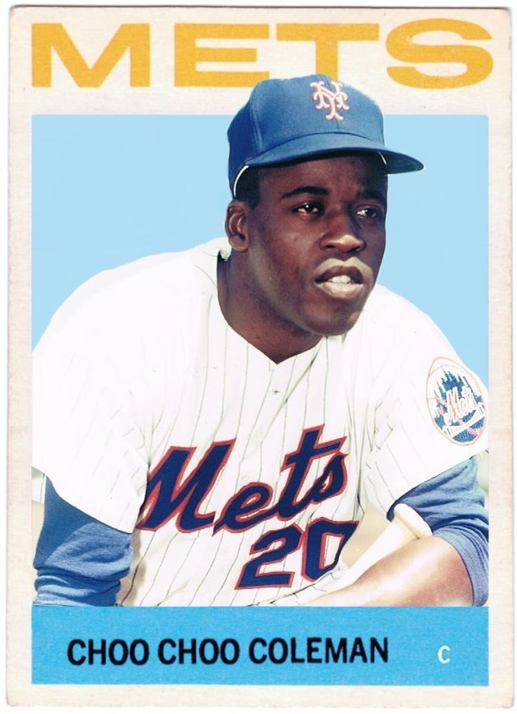 Choo-Choo Coleman Mets Baseball Cards Like They Ought To Be 1964 Met