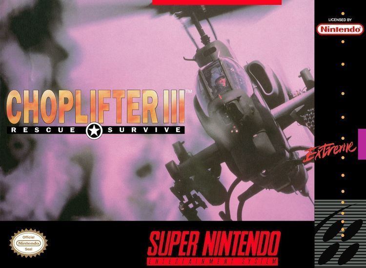 Choplifter III Choplifter 3 Europe ROM gt Super Nintendo SNES LoveROMscom