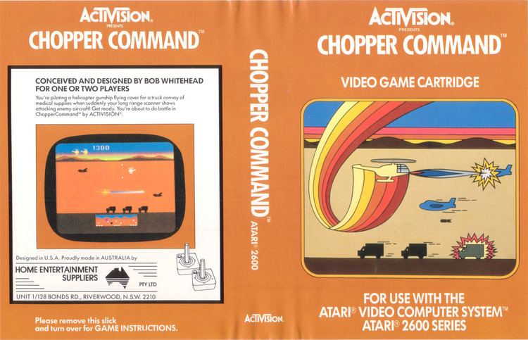 Chopper Command Atari 2600 VCS Chopper Command scans dump download screenshots