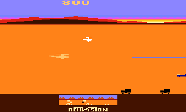 Chopper Command AtariAge Atari 2600 Screenshots Chopper Command Activision
