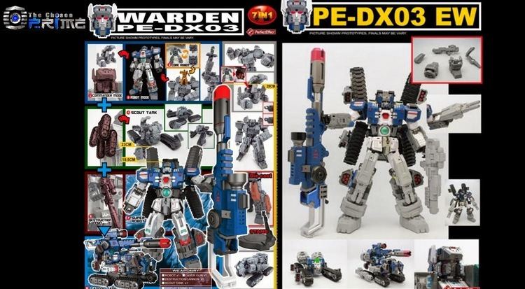 Chosen Effect Welcome to The Chosen Prime Perfect Effect DX03 Warden and DX03EW