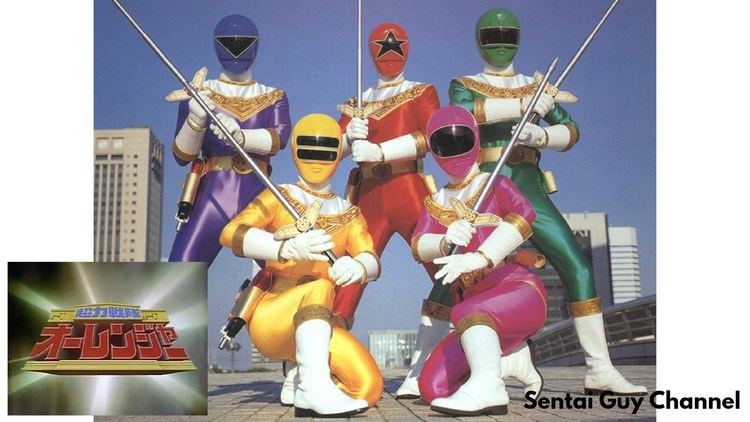 Chouriki Sentai Ohranger Chouriki Sentai Ohranger All Rangers and Mecha 1995 1996