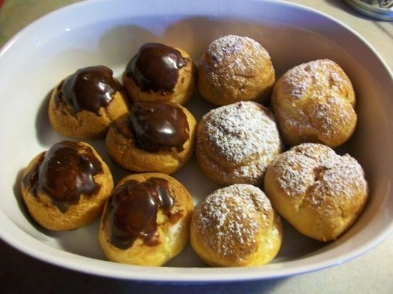 Choux pastry Choux Pastry For Profiteroles Cream Puffs Or Eclairs Recipe