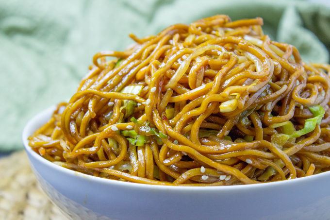 Chow mein Classic Chinese Chow Mein Dinner then Dessert