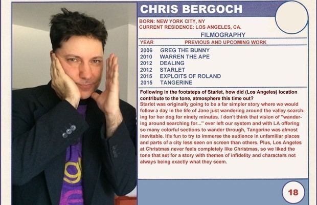 Chris Bergoch 2015 Sundance Trading Card Series 18 Chris Bergoch Tangerine