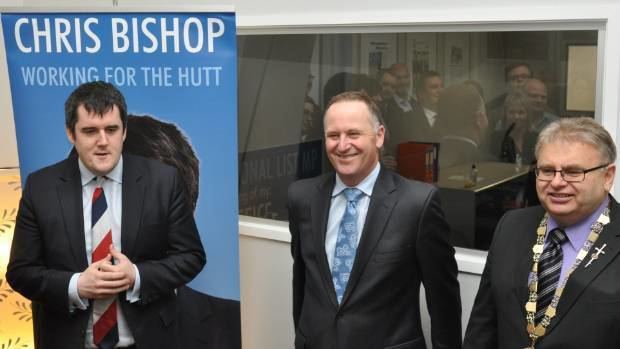 Chris Bishop (politician) Could the everywhere man Chris Bishop win Hutt South off Mallard