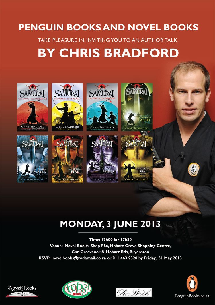 Chris Bradford Chris Bradfords South African Author Tour wwwilovebookscoza