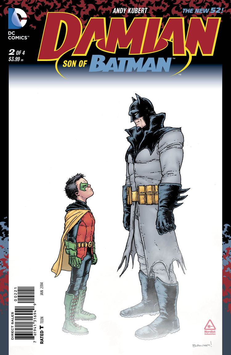 Chris Burnham Cover of the Week 2711 Damien Son of Batman by Chris