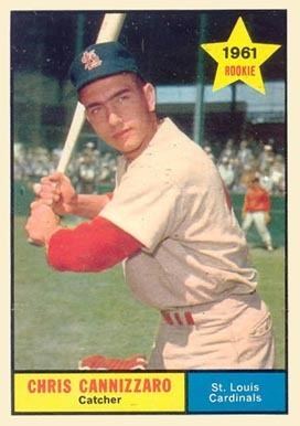 Chris Cannizzaro 1961 Topps Chris Cannizzaro 118 Baseball Card Value Price Guide