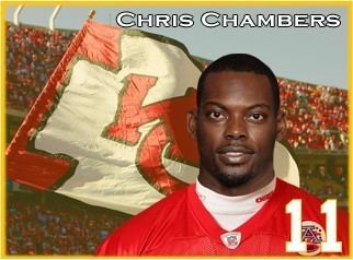 Chris Chambers Chiefs receiver Chris Chambers gets married to his