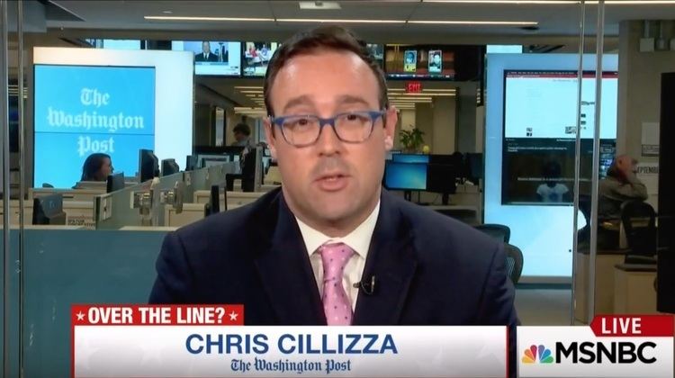 Chris Cillizza cnns liberal crybaby Chris CILLIZZA slated to meet Trumps new man