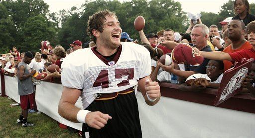 Chris Cooley (American football) Washington Redskins players Chris Cooley amp Todd Yoder are