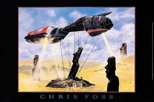 Chris Foss SCIFI ART PRINTS AND POSTERS OF ARTIST CHRIS FOSS