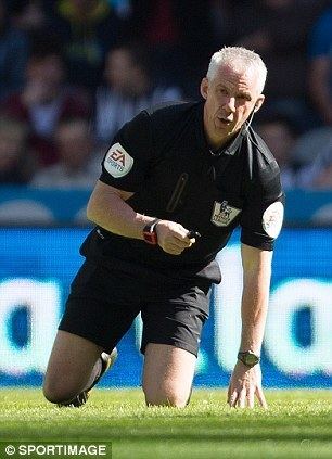Chris Foy (referee) Referee Chris Foy forced off during Newcastle game after being