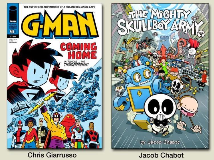 Chris Giarrusso NYCC Debut GMan Coming Home 1 by Chris Giarrusso