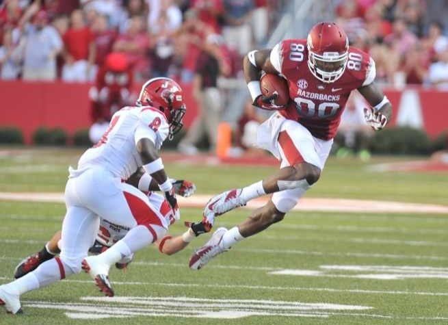 Chris Gragg Razorbacks Tight End Chris Gragg Earns Weekly Mackey Award